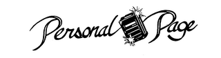 PERSONAL PAGE logo