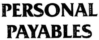 PERSONAL PAYABLES logo