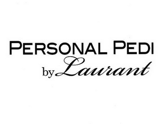 PERSONAL PEDI BY LAURANT logo
