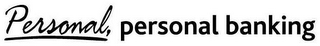 PERSONAL, PERSONAL BANKING logo