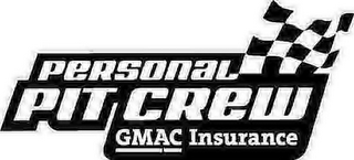 PERSONAL PIT CREW GMAC INSURANCE logo