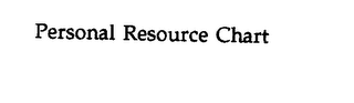 PERSONAL RESOURCE CHART logo