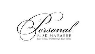 PERSONAL RISK MANAGER YOUR HOMES. YOUR HOBBIES. YOUR WORLD. logo