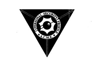 PERSONAL SECURITY PROFILE A.C.M.E. logo