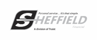 PERSONAL SERVICE... IT'S THAT SIMPLE. SHEFFIELD FINANCIAL A DIVISION OF TRUIST logo