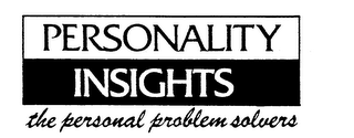 PERSONALITY INSIGHTS THE PERSONAL PROBLEM SOLVERS logo