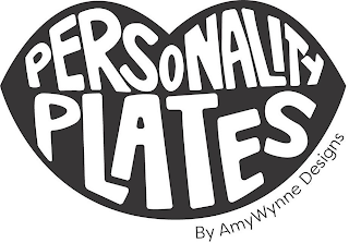 PERSONALITY PLATES BY AMYWYNNE DESIGNS logo