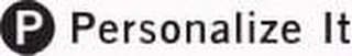 PERSONALIZE IT P logo