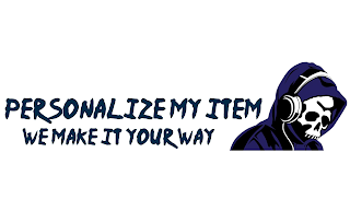 PERSONALIZE MY ITEM WE MAKE IT YOUR WAY logo