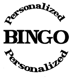 PERSONALIZED BINGO PERSONALIZED logo