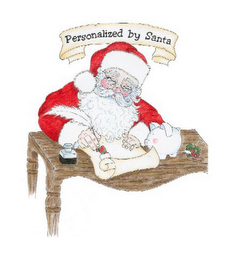 PERSONALIZED BY SANTA logo