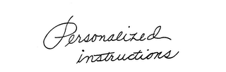 PERSONALIZED INSTRUCTIONS logo