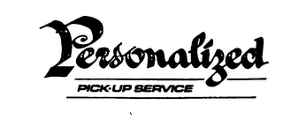 PERSONALIZED PICK-UP SERVICE logo