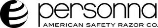 PERSONNA AMERICAN SAFETY RAZOR CO. logo