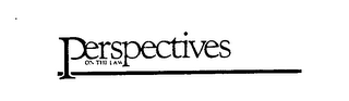 PERSPECTIVES ON THE LAW logo