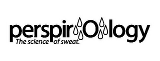 PERSPIR O LOGY THE SCIENCE OF SWEAT. logo