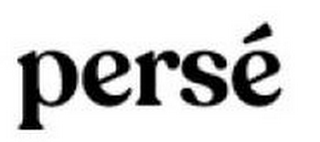 PERSÉ logo