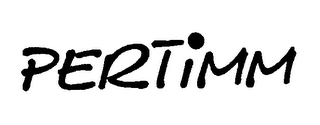 PERTIMM logo