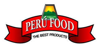PERU FOOD THE BEST PRODUCTS logo