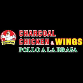 PERUVIAN CHARCOAL CHICKEN & WINGS POLLO A LA BRASA logo