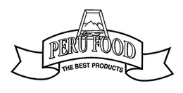PERÚ FOOD THE BEST PRODUCTS logo