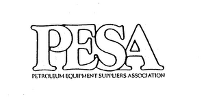 PESA PETROLEUM EQUIPMENT SUPPLIERS ASSOCIATION logo