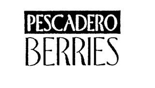 PESCADERO BERRIES logo