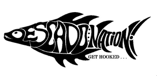 PESCADO NATION GET HOOKED... logo