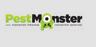 PEST MONSTER MONSTER PRICING MONSTER SERVICE logo