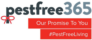 PESTFREE 365 OUR PROMISE TO YOU #PESTFREELIVING logo