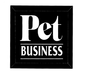 PET BUSINESS logo