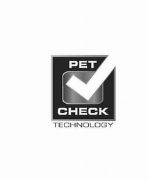 PET CHECK TECHNOLOGY logo