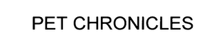 PET CHRONICLES logo