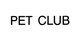 PET CLUB logo