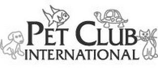 PET CLUB INTERNATIONAL logo