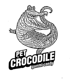 PET CROCODILE GUMMI CANDY logo