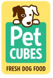 PET CUBES FRESH DOG FOOD logo