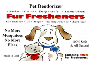 PET DEODORIZER FUR FRESHENERS logo