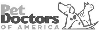 PET DOCTORS OF AMERICA logo