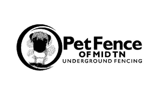 PET FENCE OF MID TN UNDERGROUND FENCING logo