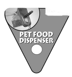 PET FOOD DISPENSER logo