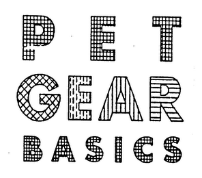 PET GEAR BASICS logo