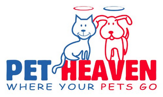 PET HEAVEN WHERE YOUR PETS GO logo