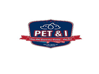 PET & I YOUR PET DESERVES BETTER-PET & I THE US STATE OF MARYLAND logo