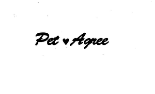 PET LOVE AGREE logo