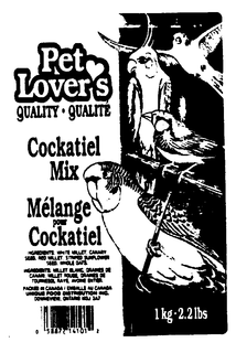 PET LOVER'S QUALITY-QUALITE COCKATIEL MIX MELANGE POUR COCKATIEL logo