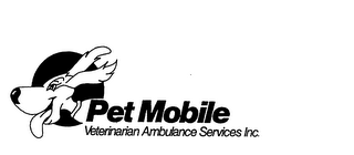 PET MOBILE VETERINARIAN AMBULANCE SERVICES INC. logo