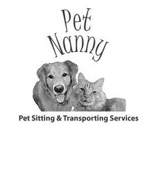 PET NANNY PET SITTING & TRANSPORTING SERVICES logo