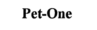 PET-ONE logo