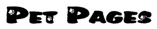 PET PAGES logo